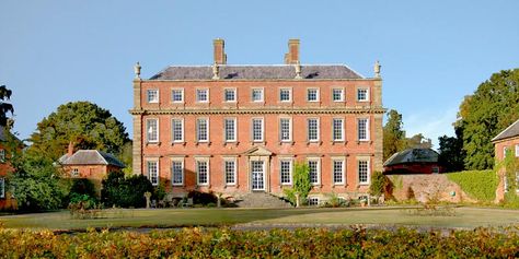 Davenport House, Worfield, build 1726 English Estates, Davenport House, Shropshire England, Period Architecture, Sloane Ranger, British Houses, English Country Manor, English Houses, Outside Catering