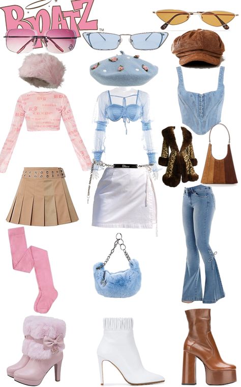 Bratz Outfit Ideas, Bratz Outfit, 2000s Outfit, Bratz Inspired Outfits, 2000s Outfits, 2000s Fashion Outfits, Looks Street Style, Y2k Outfits, Outfit Maker