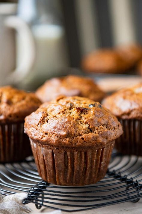 Best Bran Muffins, Bran Muffin Recipe, Blueberry Bran Muffins, Yogurt Eggs, Bran Muffin, Bran Muffin Recipes, Bran Muffins, Fruit Yogurt, Dried Blueberries