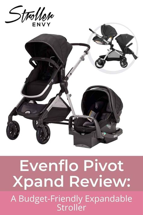 The Evenflo Pivot Xpand stroller can be expanded by adding an extra infant seat, which has the same generous padding as the toddler seat. Triple Stroller, Uppababy Vista Stroller, Baby Jogger City Select, Infant Seat, Convertible Stroller, Multiples Baby, Car Seat Reviews, Stroller Reviews, Jogging Stroller