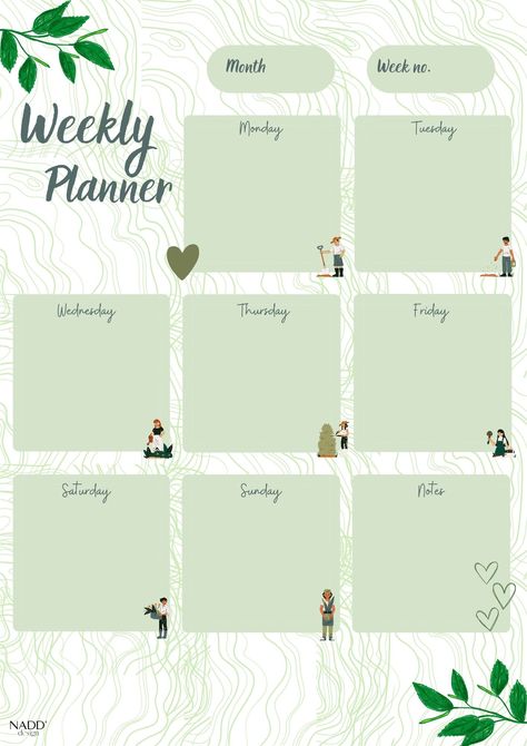 Planner Front Page Design, Digital Planner Pages Ideas, Week Planner Ideas, Cute Weekly Planner Template, Weekly Planner Ideas, Free Weekly Planner Templates, Cute Daily Planner, Daily Planner Design, Weekly Planner Design