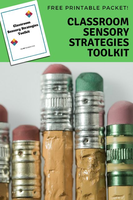 Use these classroom sensory strategies to help kids with sensory processing needs to learn, pay attention, self-regulate, focus, and address sensory needs within the classroom or learning environment to address educational goals and sensory needs. Perfect for occupational therapists in the schools.. Sensory Strategies, Sensory Classroom, Educational Goals, Sensory Tubs, Infant Lesson Plans, Sensory Bags, Sensory Diet, Classroom Strategies, Sensory Rooms