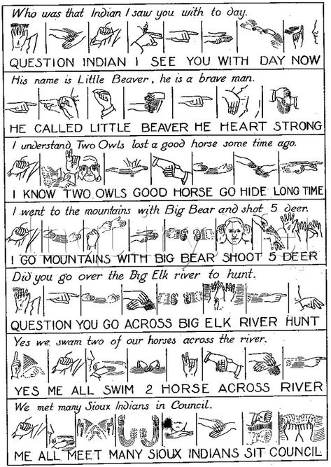 Sign Language Sentences, Indian Sign Language, Sentence Formation, Native American Language, Native Americans Unit, Cherokee Language, Sign Language Chart, Sign Language Lessons, Sign Language Phrases