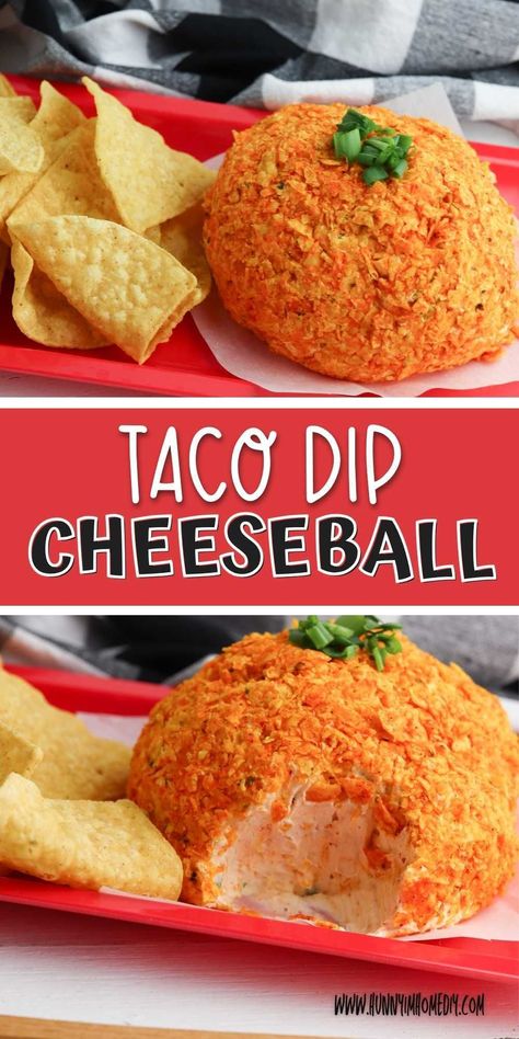 Mexican Cheeseball Recipes, Nacho Cheese Ball, Dorito Cheese Ball, Taco Cheese Ball Recipes, Taco Cheeseball, Gluten Free Cheese Ball, Mexican Cheeseball, Game Day Snacks Football Finger Foods, New Year's Eve Snacks