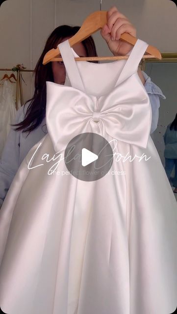 L U X U R Y flower girls dresses on Instagram: "The current number 1 selling Layla Gown . The most elegant and timeless flower girl or communion dress . This is the perfect dress to compliment a brides dress, with its simple yet beautiful design .  Shop online now https://www.vintagerosebyhannahaj.com.au/products/untitled-apr2_14-56 #vintagerosebyhannahaj #flowergirldress #bridetobe #weddingplanning #weddingdress #2024bride #communiondress" 2024 Flower Girl Dresses, Flower Girl Dresses Simple, Simple Flower Girl Dresses, Brides Dress, Communion Dresses, Flower Girls, Girl Dress, Number 1, Bride Dress