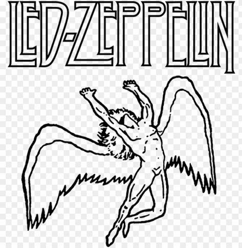 Led Zeppelin Logo, Led Zeppelin Vinyl, Led Zeppelin Tattoo, Led Zeppelin Art, Zeppelin Art, Formal Cooler Ideas, Led Zeppelin Shirt, Logo Clipart, Punk Patches