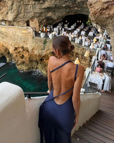 Designer Dress Rental NZ | We know you love the yellow hue ARCINA ORI so we have the navy blue incoming in size XS. 💙 | Instagram Arcina Ori, Rent Clothes, European Girls, Italy Summer, Tuxedo Dress, Floor Length Gown, Open Back Dresses, Outfit Goals, Modern Elegance