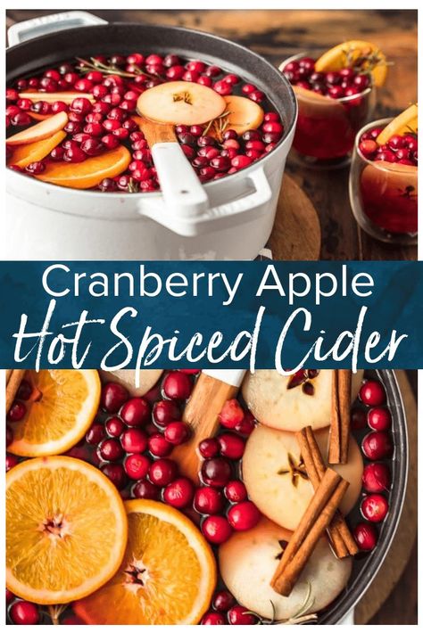 Hot Mulled Cider Recipe, Hot Mulled Apple Cider, Hot Cider Recipes, Spiced Cider Recipe, Cider Drink Recipes, Hot Apple Cider Recipe, Mulled Cider Recipe, Christmas Cider, Vinegar Recipes