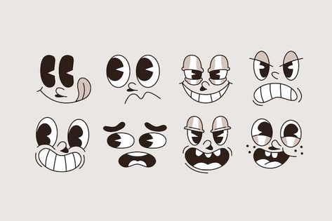 Página 2 | Character Images - Download grátis no Freepik Draw Show, Cartoon Face, Character Images, Face Illustration, Retro Cartoon, Retro Vector, Retro Cartoons, Cartoon Faces, Psd Icon