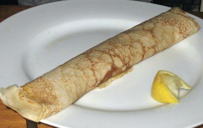 No egg crepe recipe! We used whole wheat flour and had to add quite a bit of extra milk. They turned out great, and are super simple! No Egg Crepe Recipe, Egg Free Crepes, Egg Free Recipes, Danish Food, Crepe Recipes, Happy Foods, Healthy Sweets, Egg Free, Food Inspiration