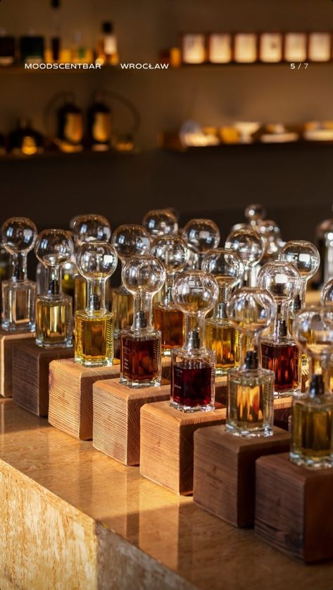 Perfumery store wood design interior store Perfumery Aesthetic, Perfume Boutique Interior Design, Fragrance Store Design, Fragrance Bar Display, Perfume Store Interior Design, Perfume Workshop Interior, Perfume Store Design Shops, Wood Design Interior, Fragrance Boutique