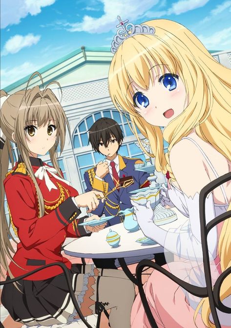 Anime: Amagi Brilliant Park The only anime I watched this summer. I was so busy.😣 Amagi Brilliant Park, Kyoto Animation, I Love Anime, All Anime, Anime Shows, Me Me Me Anime, Theme Park, Anime Wallpaper, Manga Anime