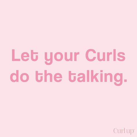 Curly Hair Branding, Aveda Aesthetic, Curly Hair Care Aesthetic, Curly Hair Captions, Curls Quotes, Curly Quotes, Curl Specialist, Love Your Curls, Curly Hair Quotes