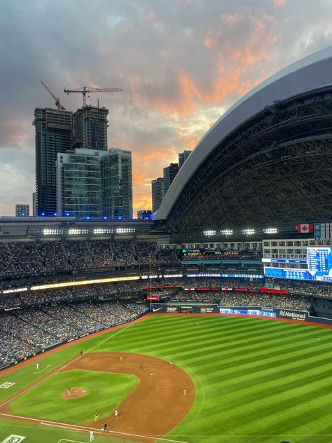 Rogers Centre Toronto, Rogers Centre, Toronto City, Random Aesthetics, King's College, Toronto Blue Jays, Blue Jays, Toronto Canada, Toronto