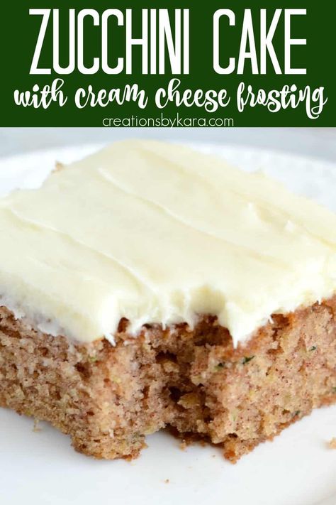 Zucchini Desserts, Zucchini Cakes Recipe, Zucchini Recipes Dessert, Cake Courgette, Cake Design Ideas, Dessert Homemade, Chocolate Zucchini Cake, Cake With Cream Cheese Frosting, Cream Cheese Frosting Recipe