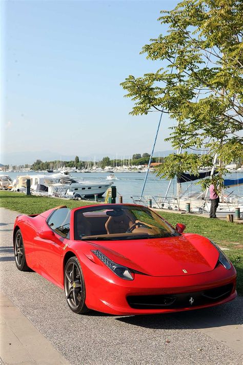 2014 Ferrari 458 Spider Spider Images, Ferrari 458 Italia Spider, Ferrari Spider, Ferrari 458 Spider, 458 Spider, Ferrari 458 Italia, Sea Shore, Ferrari Car, Ferrari 458