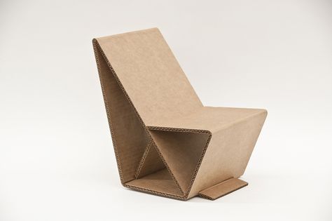 326 on Behance Paper Chair, Cardboard Furniture Design, Origami Furniture, Cardboard Chair, Foldable Chair, Cardboard Design, Paper Furniture, Cardboard Sculpture, Flat Pack Furniture