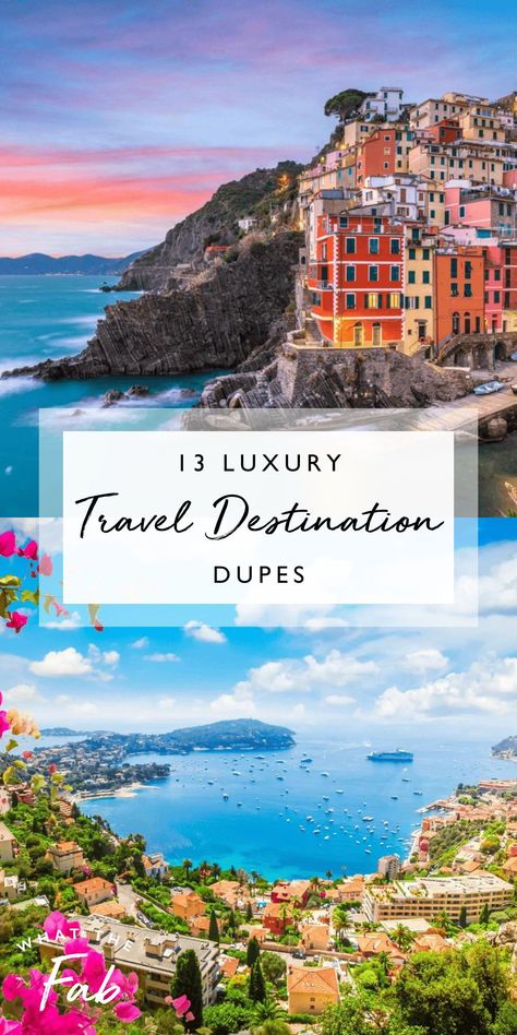 Wanting to visit a luxury travel destination but don't quite have the budget? Click this pin to read about the affordable travel destinations that will give you the feel of the world’s most upscale getaways without the price tag!  luxury travel destinations,  affordable travel destinations International Bachelorette Destinations, Rich Travel Aesthetic, Inexpensive Travel Destinations, Affordable Travel Destinations, Cheap Getaways, Cheap Travel Destinations, Top Vacation Destinations, Frugal Travel, Beautiful Vacation Destinations