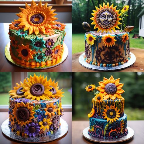 Hippie Life - It's truly remarkable. Hippie Cake, Hippie Birthday, Hippie Party, Hippie Life, Hippie Art, Nature Decor, Cake Art, Amazing Cakes, Party Food