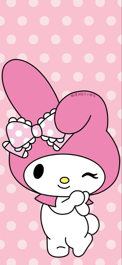 Easter Sanrio Wallpaper, Mymelody Background, My Melody Printables, Kuromi Wallpaper Pink, Melody Hello Kitty Wallpaper, Mymelody Wallpapers, My Melody Y Kuromi, Kuromi Y My Melody, Hello Kitty Bunny