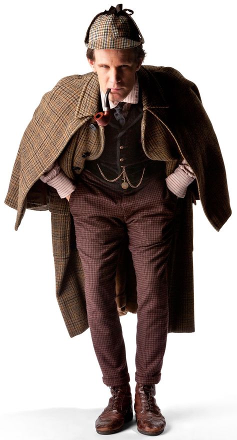 k Eleventh Doctor, Sherlock Holmes Costume, Caitlin Blackwood, Bbc Doctor Who, Hallowen Costume, Jenna Louise Coleman, 11th Doctor, Wibbly Wobbly Timey Wimey Stuff, Nerd Life