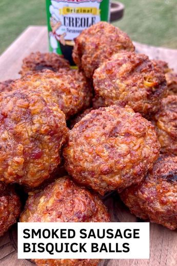 Breakfast Smoker Recipes, Smoked Sausage Dip, Smoked Breakfast Sausage, Best Smoked Appetizers, Smoked Pork Sausage Recipes, Smoked Football Food, Easy Smoked Recipes, Smoked Sausage Balls, Appetizers On Smoker