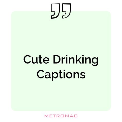 Find the perfect drinking caption or quote for your next post. We've gathered the best drinking captions and quotes for Instagram. See all quotes and captions on https://metromag.com/drinking-captions/ Drinking Captions, Party Girl Quotes, Food Captions, Quotes For Instagram, Party Girl, All Quotes, Girl Quotes, Be Yourself Quotes, Drinks