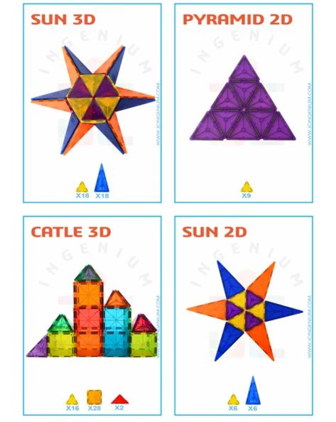 Free Magnetic Tile Printables, Magnatiles Ideas Printable, Magnatile Activities, Magnatiles Printables Free, Magnatile Ideas, Stem Toys For Kids, Magnet Tiles, Magnet Activities, Magnetic Building Tiles