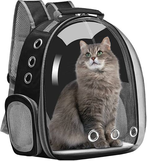 Cat Travel Bag, Cat Carrier Bag, Cat Backpack Carrier, Pet Backpack Carrier, Washable Pads, Cat Backpack, Pet Bag, Dog Backpack, Cat Bag