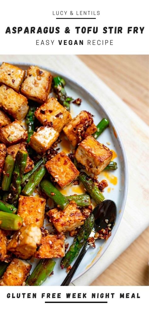 Crispy Tofu Stir Fry, Easy Stir Fry Recipes, Chilli Oil, Tofu Stir Fry, Crispy Tofu, Vegan Gluten Free Recipes, Asian Inspired Recipes, Lentil Recipes, Best Vegan Recipes