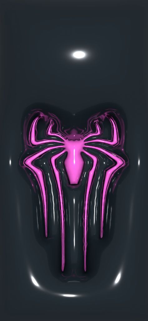 Wallpaper Spider Girl, Spider Women Wallpaper, Spider 3d Wallpaper, Spider Girl Wallpaper, Pink Spider Wallpaper, Gfx Backgrounds, Bubble Wallpaper, 3d Wallpaper Cute, Trippy Cartoon