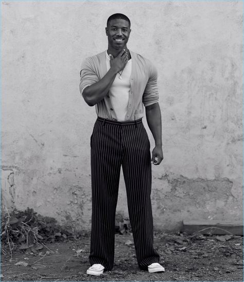 Michael B. Jordan | WSJ. Magazine | 2018 | Cover | Photo Shoot | The Fashionisto Michael Bakari Jordan, Black Men Fashion Urban, Jordan Outfit, Michael B Jordan, Jordan Outfits, Sharp Dressed Man, Black Men Fashion, Michael Jordan, Mens Street Style