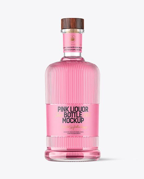 Clear Glass Liquor Bottle Mockup Aesthetic Vodka Bottles, Vintage Alcohol Bottles, Retro Bottle Design, Liquor Bottle Design, Aesthetic Glass Bottle, Alcohol Bottle Design, Luxury Bottle Packaging, Girly Packaging, Alcohol Branding