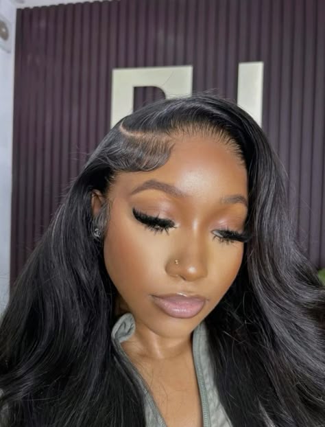 Birthday Makeup Looks, Face Beat Makeup, Soft Makeup Looks, Pretty Makeup Looks, Makeup Black Women, Makeup For Black Skin, Soft Glam Makeup, Brown Skin Makeup, Glam Makeup Look