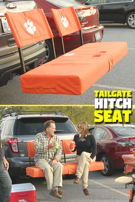 Trash Burning Ideas, Tailgate Tent Ideas, Truck Tailgate Ideas, Tailgate Seat, Tailgate Camping, Truck Accessories Diy, 4runner Accessories, Tailgating Ideas, Tailgate Bench