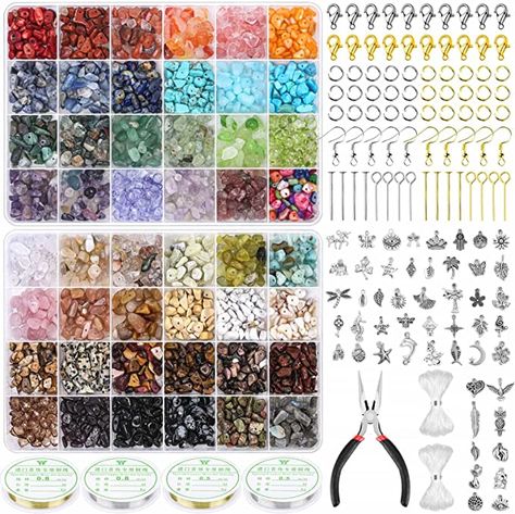 Diy Jewelry Set, Earring Making Supplies, Small Scissors, Jewelry Making Kits, Beaded Boxes, Elastic Rope, Jewelry Making Kit, How To Make Rings, Jewelry Kits