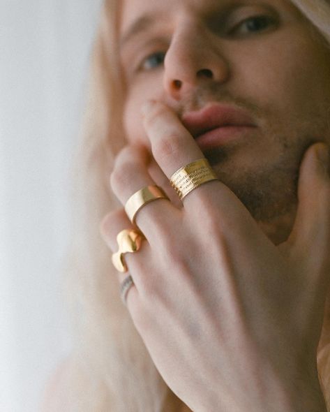 Be Gold 💫 #menring #longhairman #cabeludos #maraparis #maleportrait @mara.paris Mara Paris, Flowers Sunset, Paris Flowers, Long Hai, June 15, Male Portrait, Long Hair Styles Men, Parisian Style, Long Hair Styles