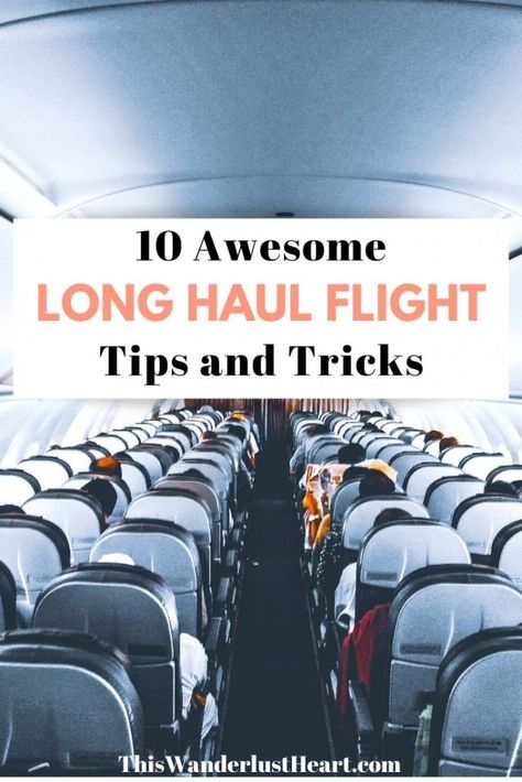 Long Plane Ride Tips, Long Haul Flight Tips, Surviving Long Flights, Long Flight Tips, Flight Tips, Travel Life Hacks, Alaska Trip, Flight Essentials, Plane Ride