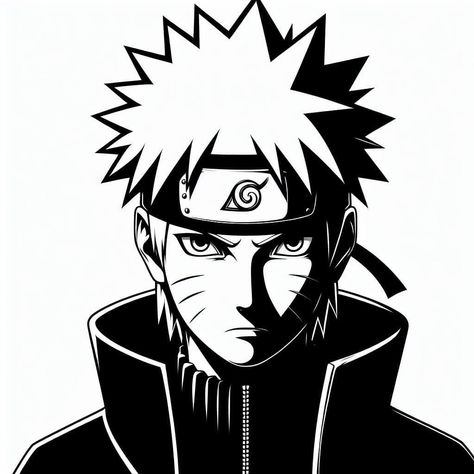 Drive Access New Uploads May Week 4 - Naruto #cricut #driveaccess #svg #anime #naruto #cricuthacks #digitaldesigns #designspace Naruto Vector Art, Naruto Cricut, Naruto Black And White, Naruto Svg, Pen Vector, Anime Logo, Svg Anime, Naruto Icon, Anime Svg