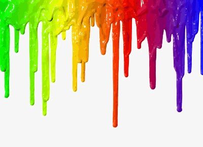 Paint Dripping Art, Dripping Paint, Art Print, Rainbow, Paint, Wall, White, Art