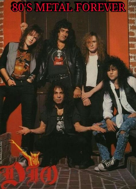 Dio Band, Classic Rock Artists, Ronnie James Dio, Hair Metal Bands, James Dio, Rock And, Heavy Metal Rock, Live Rock, Rock Of Ages