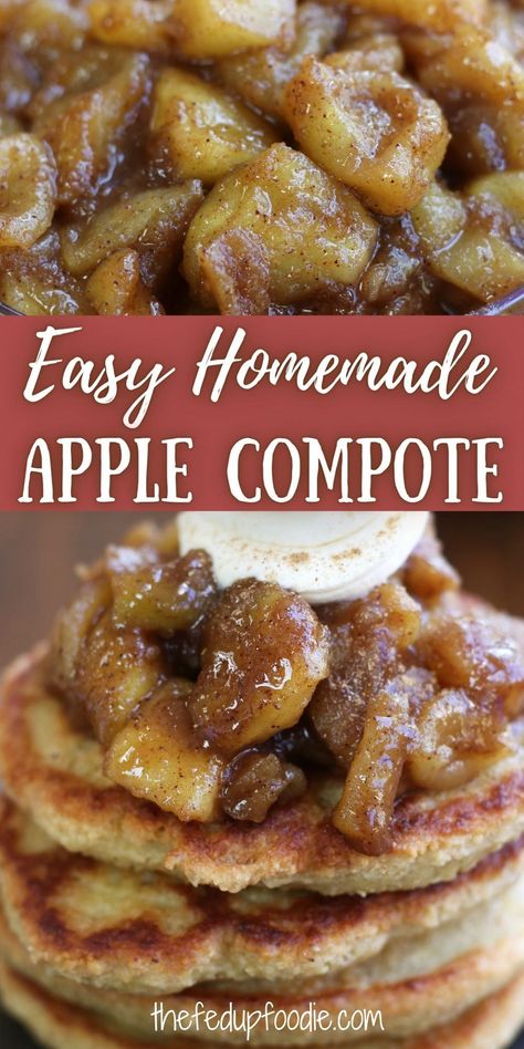 Hot Apple Topping, Waffles With Apple Topping, Pie, Apples On Pancakes, Cooked Apples For Pancakes, Cinnamon Apple Pancake Topping, Pancake Fruit Topping, Caramel Apple Compote, Apple Compote For Pancakes