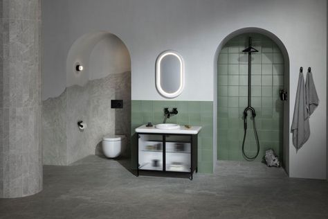 Favourite furniture finds from Milan Design Week 2022 Vitra Bathrooms, Ceramic Stool, Vitra Design, Roll Top Bath, Concrete Basin, Shower Fixtures, Big Bathrooms, Bathroom Collections, Stylish Bathroom