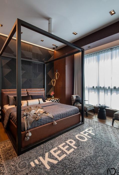 Ideas Armario, Decor Ideas Bedroom, Modern Luxury Bedroom, Modern Bedroom Interior, Luxury Bedroom Design, Bed Design Modern, Kitchen Home Decor, Luxury Bedroom Master, Bedroom Bed Design