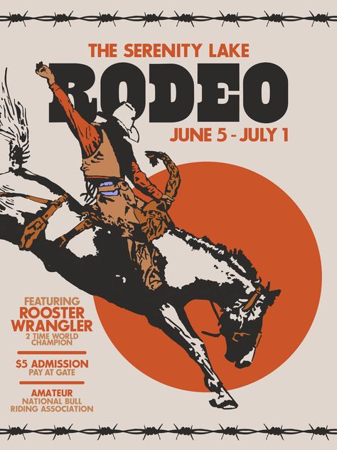 Rodeo Poster :: Behance Rodeo Poster, Rodeo Time, Western Posters, Cowboy Aesthetic, Adobe Fresco, Horse Posters, Horse Illustration, Cowboy Horse, Bull Riding