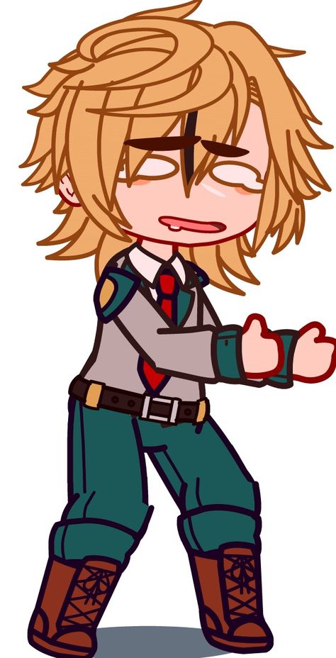 Denki Kaminari Gacha Club Oc, Tenya Iida Gacha Club, Gacha Club Mha Characters, Gacha Club Bakugou, Mha Gacha Club Outfit, My Hero Academia Gacha Club, Mha Designs, Mha Gacha Club, Mha Gacha