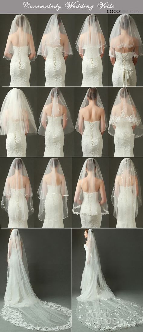 Veils Bridal Over Face Short, Vail For Wedding Dress, Vail For Bride, Big Veil Wedding, Bridal Veil Lengths, How To Make Veil Bridal, Waltz Length Wedding Veil, Wedding Dresses And Veils, Bridal Veils And Headpieces Ideas