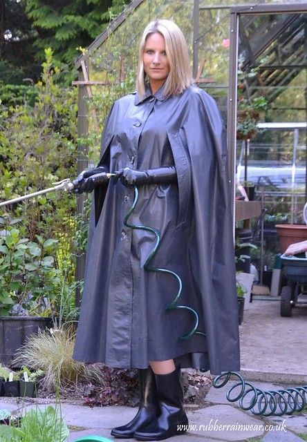 Rubber Raincoats | david durrant | Flickr Mantel Cape, Cheap Raincoats, Best Rain Jacket, Rainwear Girl, Green Raincoat, Rubber Raincoats, Rainwear Fashion, Black Rain Jacket, Rain Cape