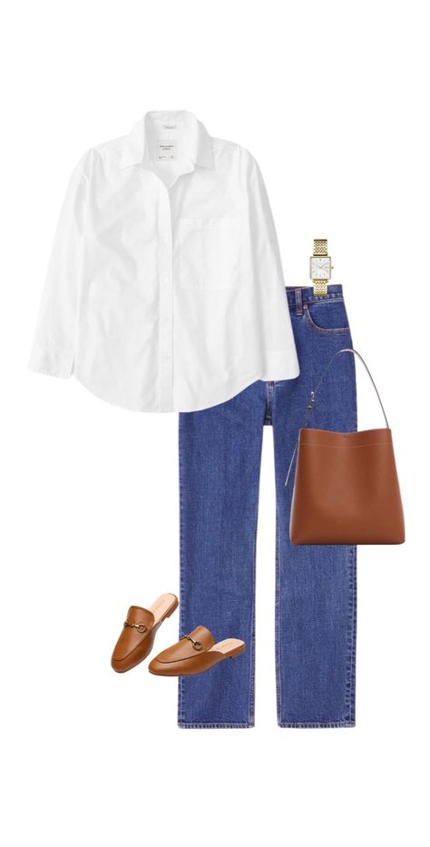 Work Outfit Inspiration, Looks Jeans, Mode Tips, Chique Outfits, Everyday Fashion Outfits, Casual Day Outfits, Elegante Casual, Mode Casual, Classy Work Outfits