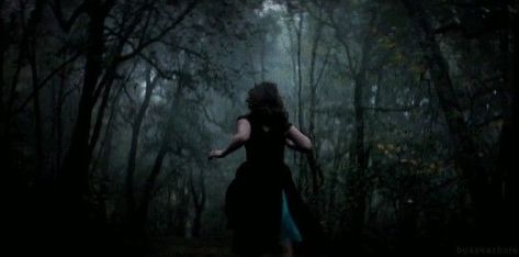 Running In The Dark, Forest Witch, People Running, Female Face, Blue Forest, The Embrace, Fantasy Aesthetic, Girl Running, Dark Photography